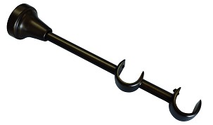 Europa karnis duplatartó nyitott Bronz 14/ 6cm