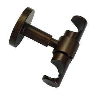 Europa karnis mennyezeti tartó 1/2 soros bronz barna 6cm