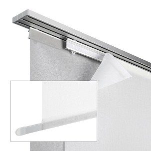 Panel kocsi 60cm ezüst Lapfüggöny szerkezethez