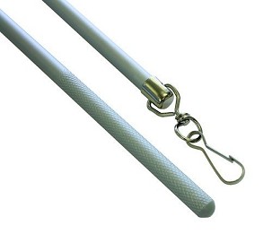 Függönyhúzó pálca alumínium 100cm