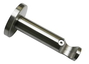 Gardinia Chicago Tartókonzol Nyitott Nemesacél Színű  8cm