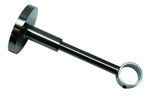Gardinia Chicago tartókonzol zárt Titan 12 cm