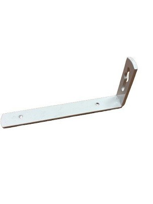 Basic alu karnishoz  tartókonzol fehér 125mm