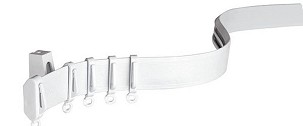 Flexline kézzel hajlítható függönysín 350cm fehér