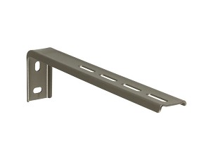 Oldalfali konzol előlapos alu karnishoz 200mm pezsgő szín