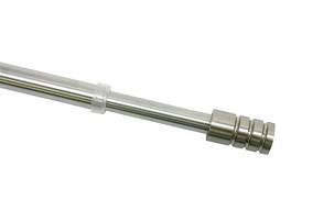 Vitrázsrúd ZYLINDER Ø10mm nemesacél szín 40-65cm