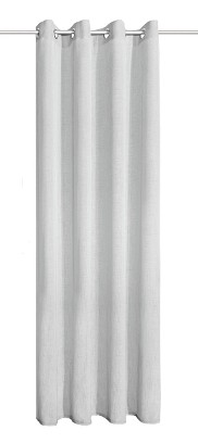 Ringlis Függöny - Kész Függöny Uni 140 cm Széles 245cm Magas Fehér
