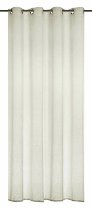 Ringlis Függöny - Kész Függöny Uni 140 cm Széles 245cm Magas Bézs