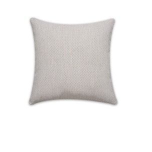 Díszpárna Töltelékkel Natúr Szín Kék Mintával, 45 x 45 cm