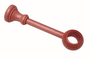 28mm karnis tartókonzol zárt Cseresznye 17cm